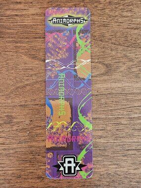 RETRO Animorphs Bookmark Scholastic 1999